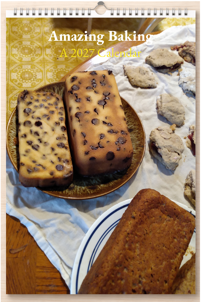 Amazing Baking: A 2027 Calendar