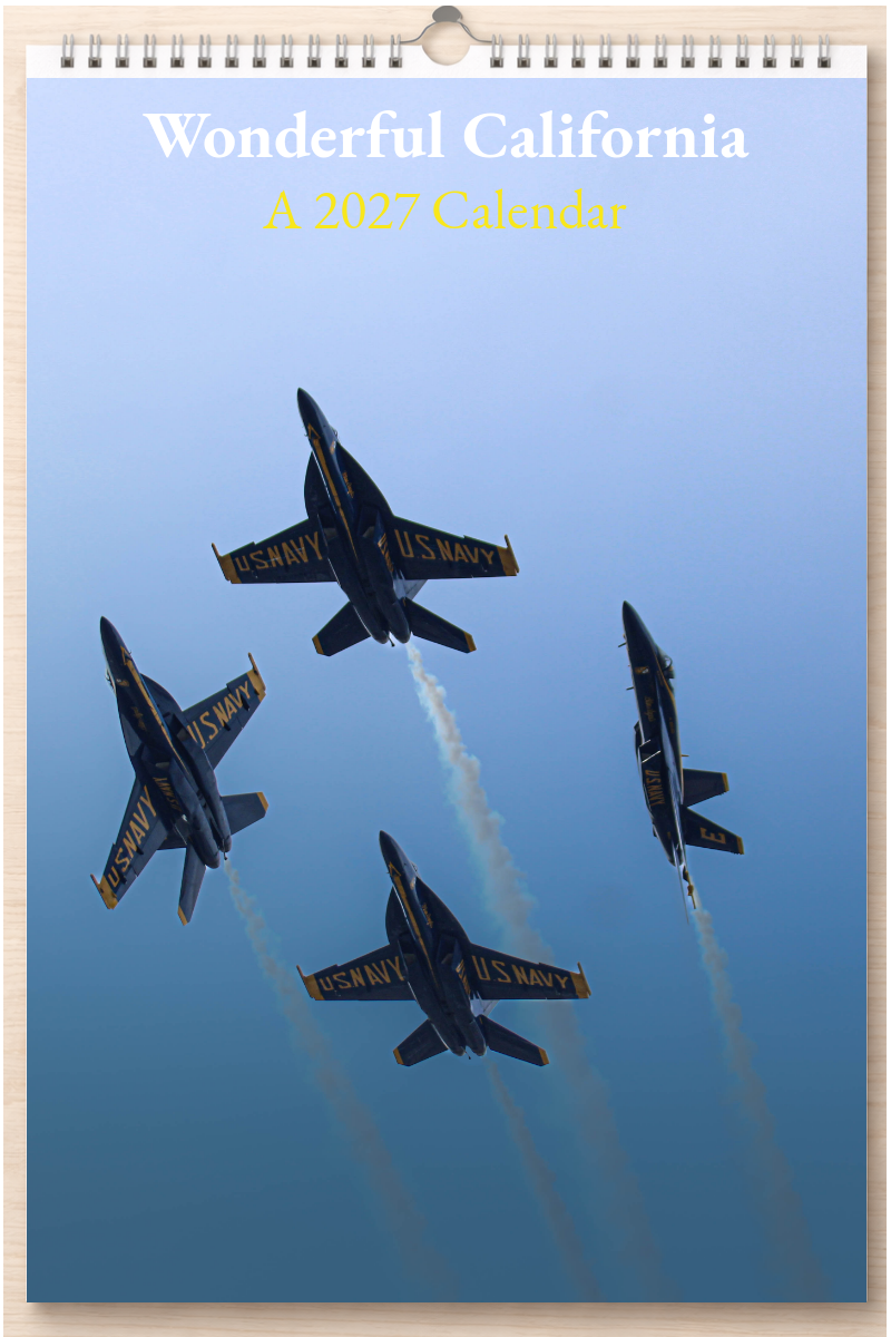 Wonderful California: A 2027 Calendar