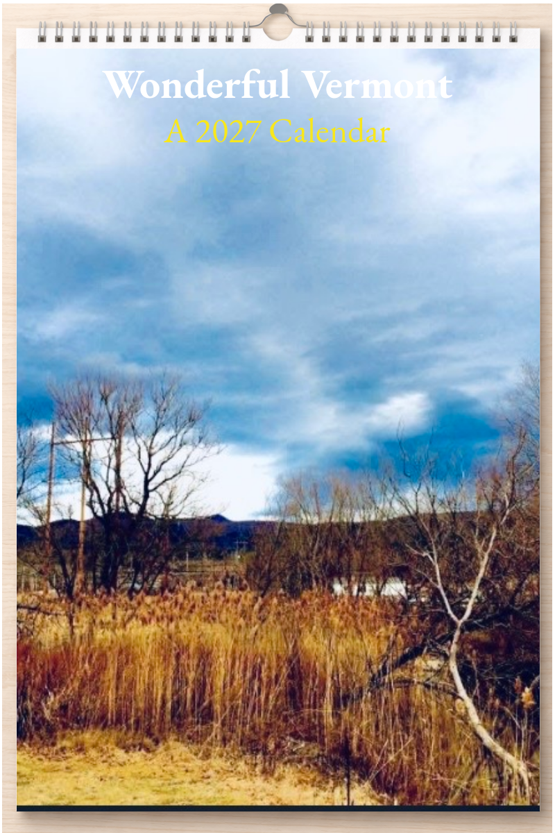 Wonderful Vermont: A 2027 Calendar
