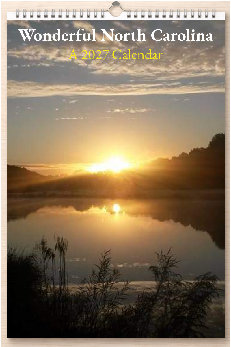 Wonderful North Carolina: A 2027 Calendar