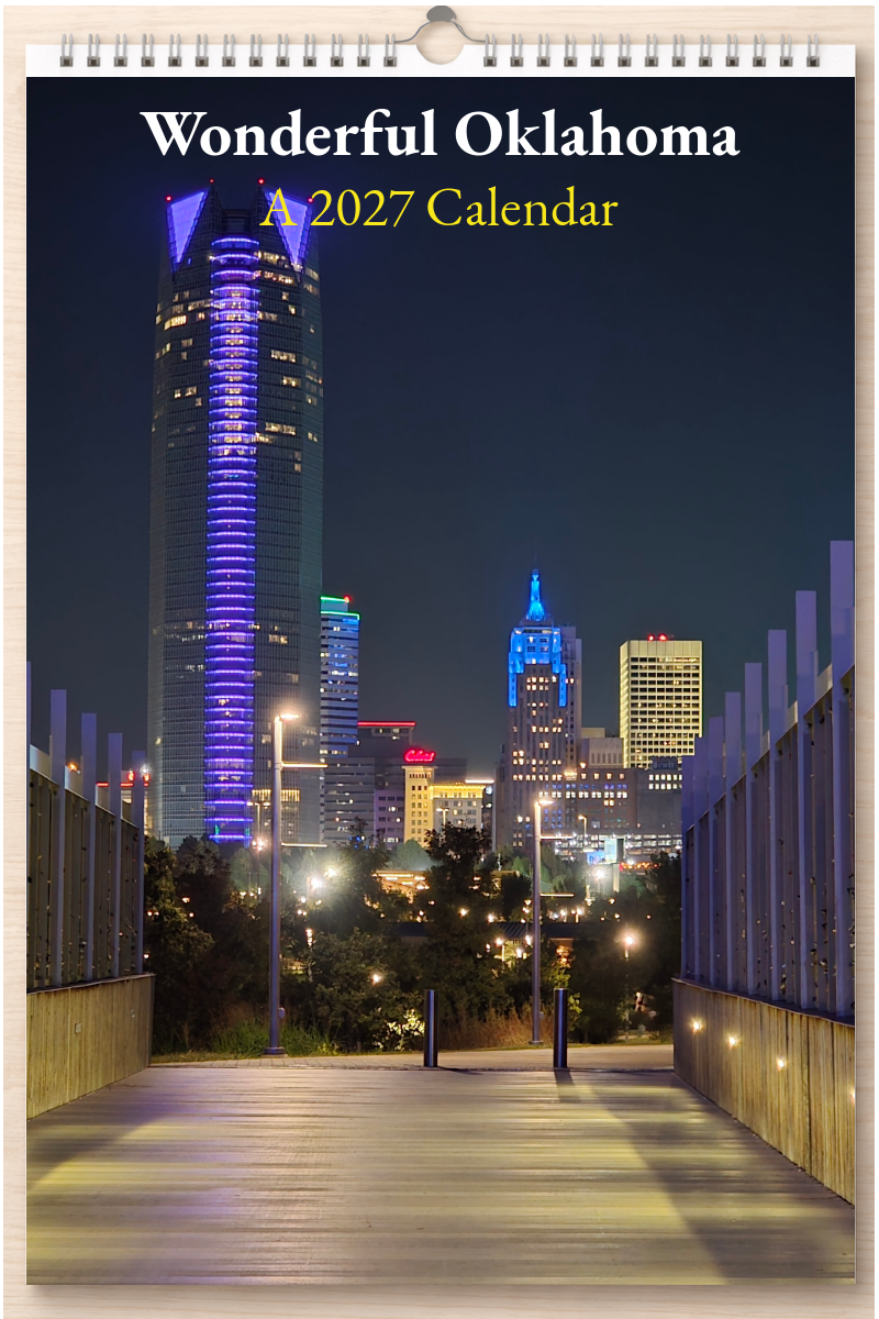 Wonderful Oklahoma: A 2027 Calendar