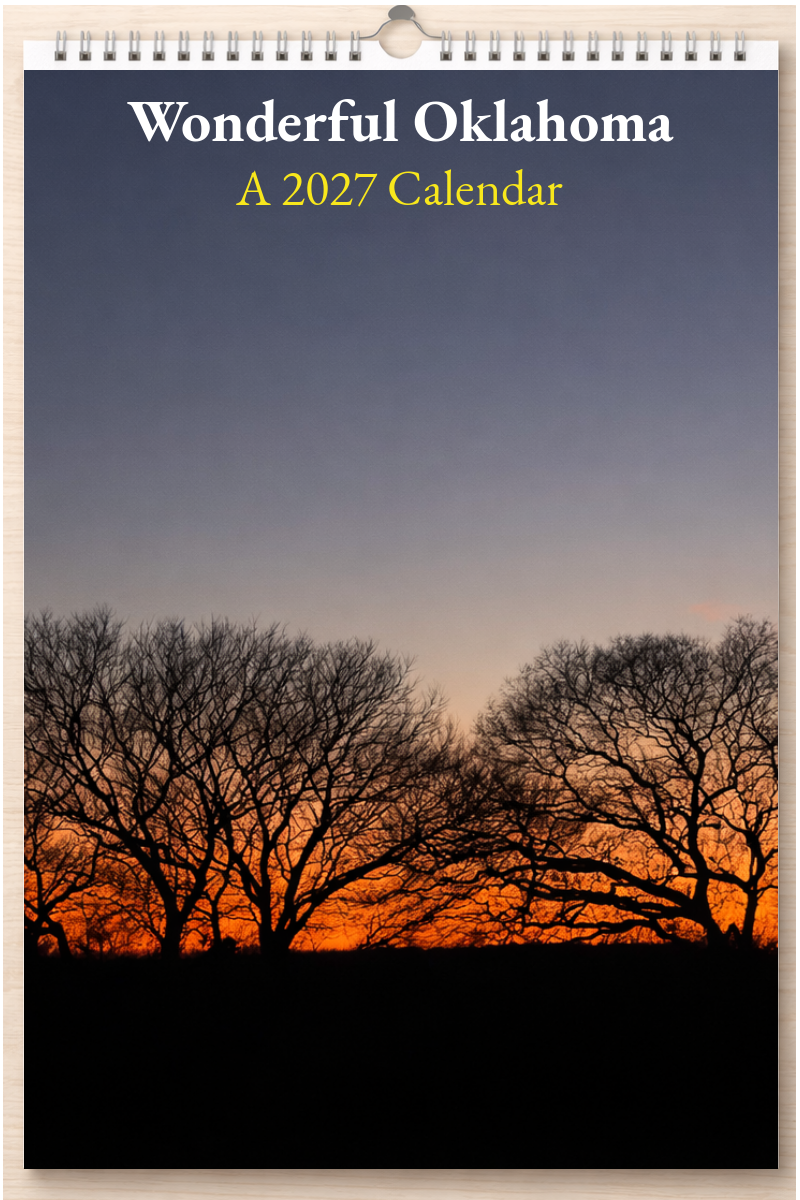 Wonderful Oklahoma: A 2027 Calendar