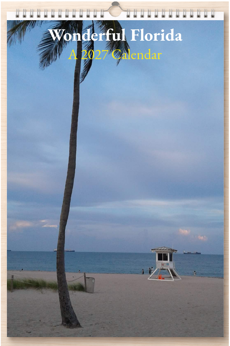 Wonderful Florida: A 2027 Calendar