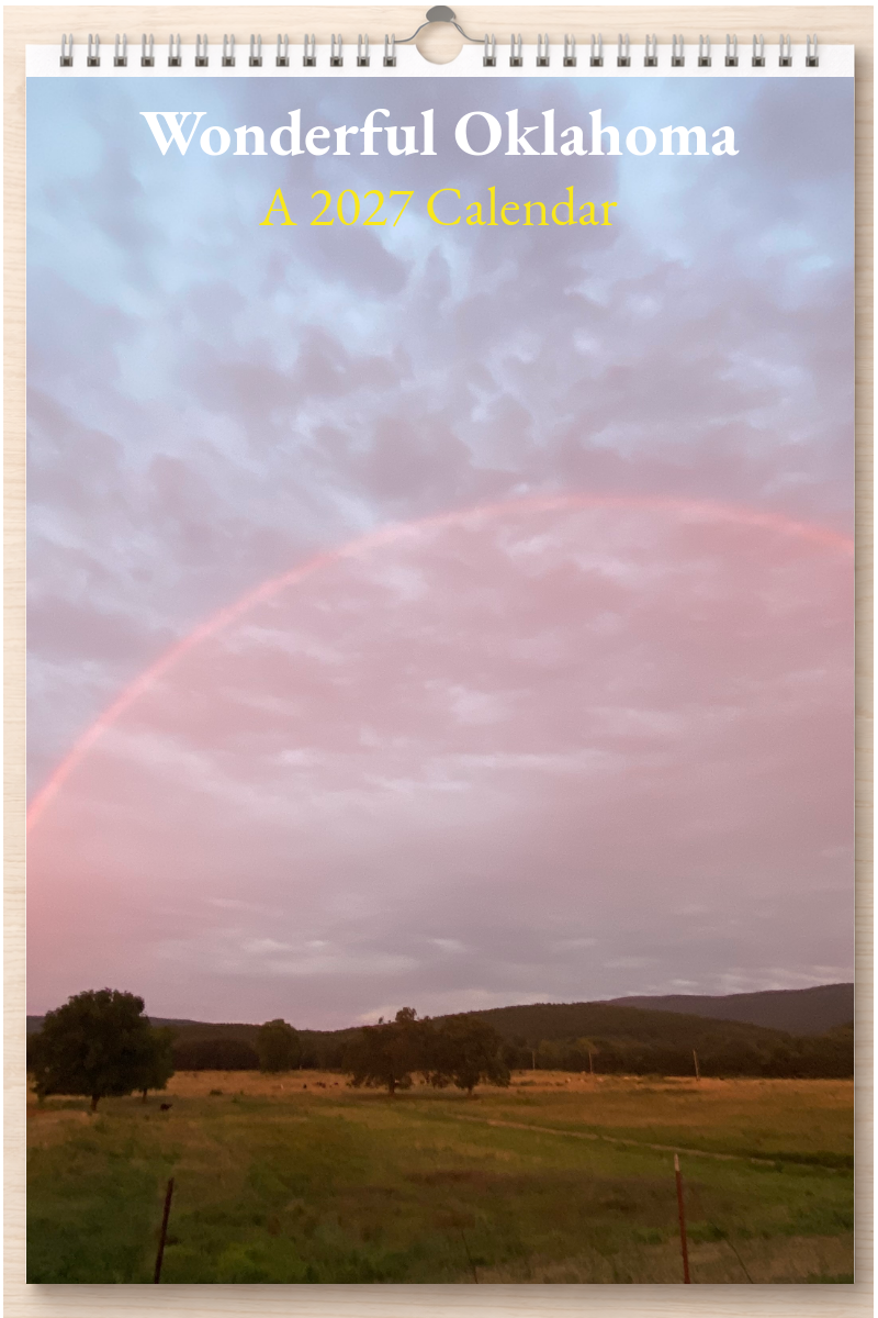 Wonderful Oklahoma: A 2027 Calendar