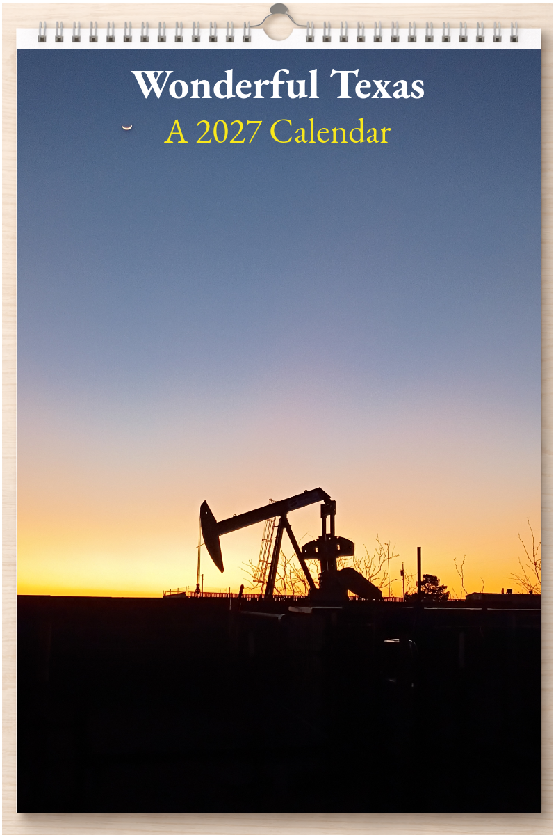 Wonderful Texas: A 2027 Calendar