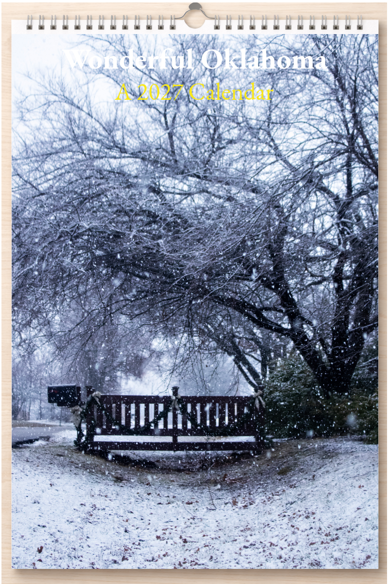 Wonderful Oklahoma: A 2027 Calendar