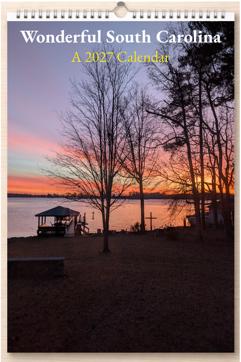Wonderful South Carolina: A 2027 Calendar