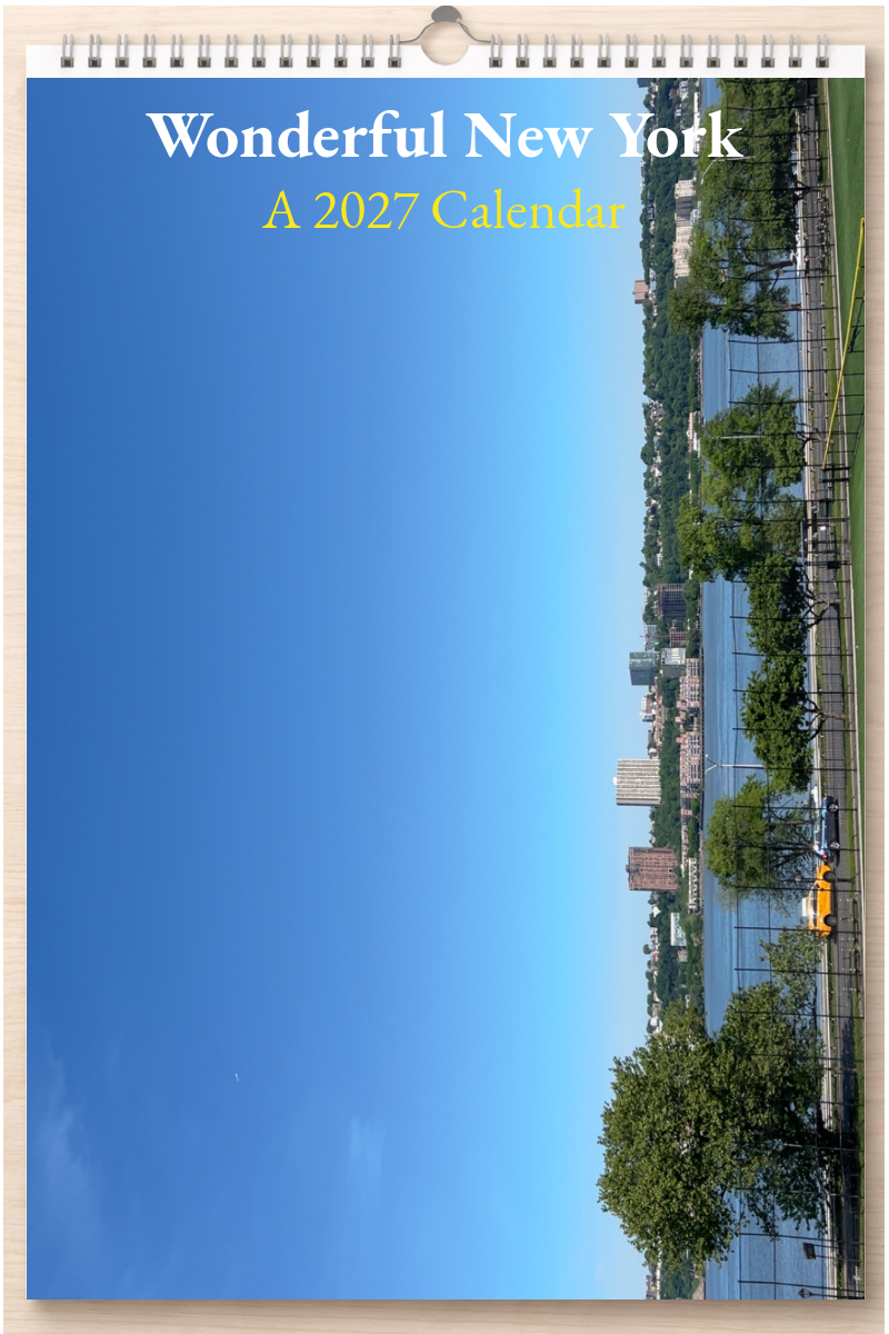 Wonderful New York: A 2027 Calendar