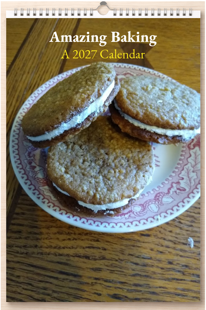 Amazing Baking: A 2027 Calendar