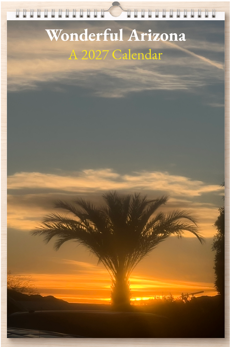 Wonderful Arizona: A 2027 Calendar