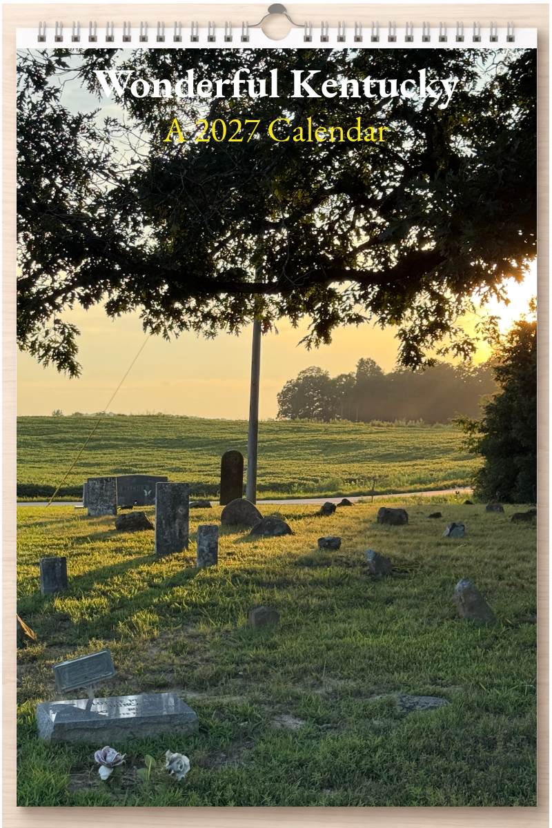 Wonderful Kentucky: A 2027 Calendar