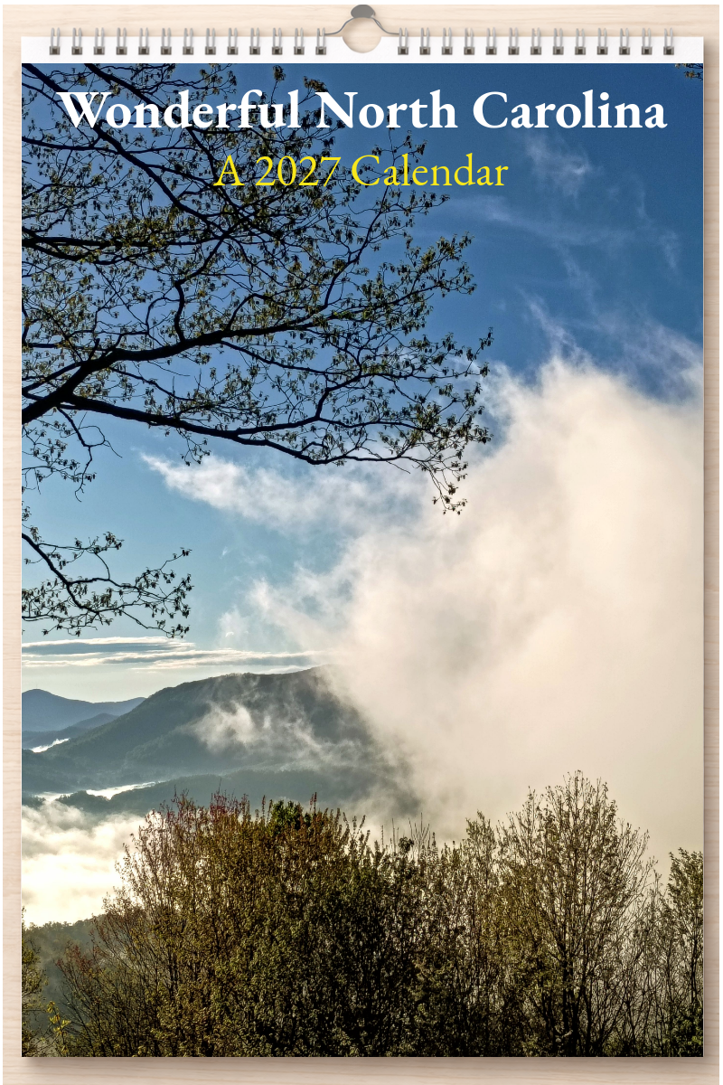 Wonderful North Carolina: A 2027 Calendar