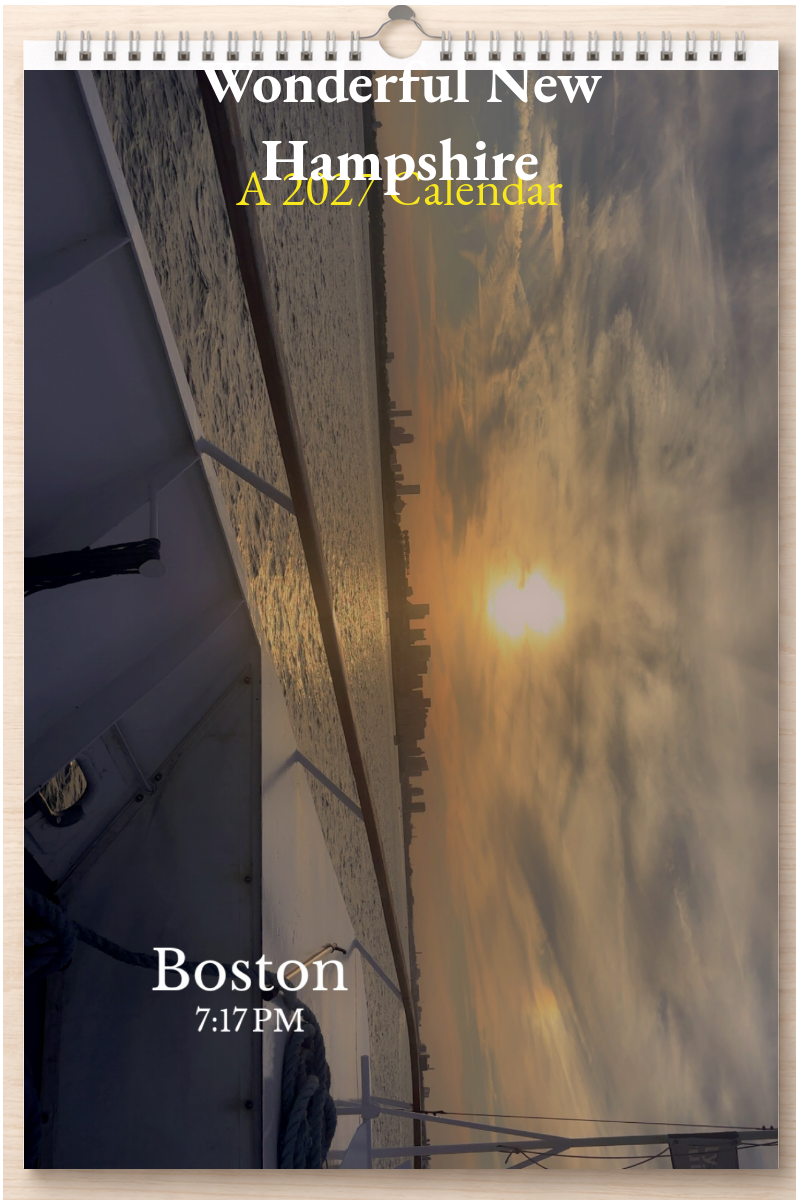 Wonderful New Hampshire: A 2027 Calendar