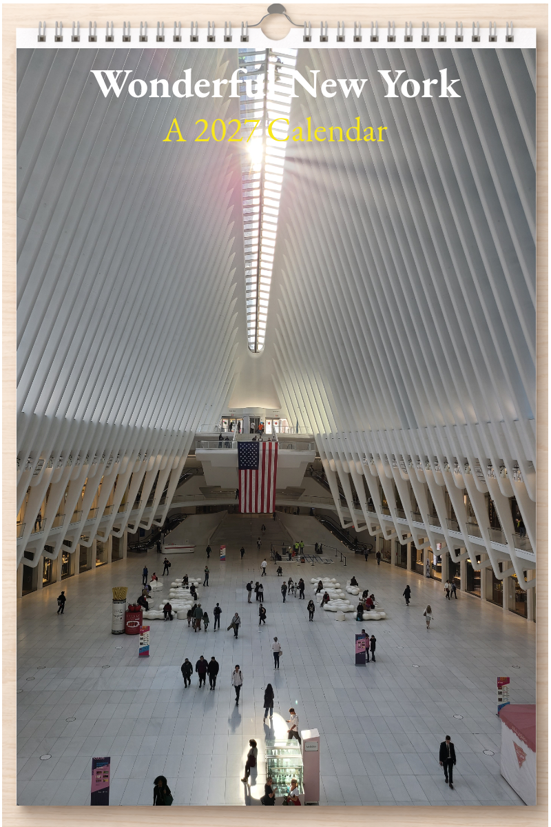 Wonderful New York: A 2027 Calendar