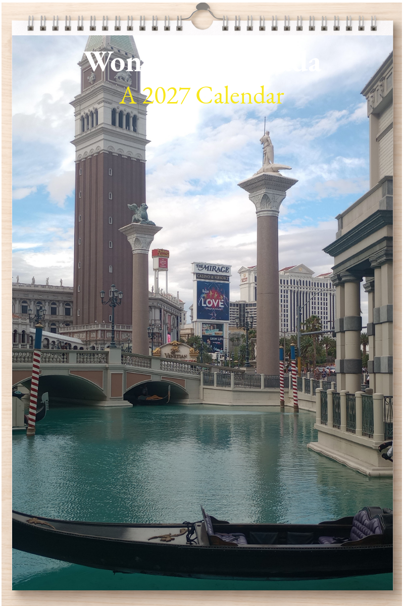 Wonderful Nevada: A 2027 Calendar