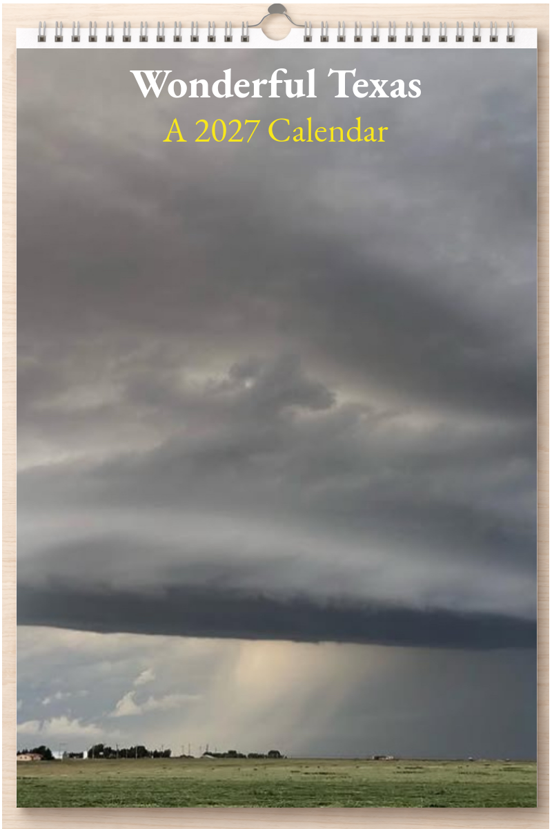 Wonderful Texas: A 2027 Calendar