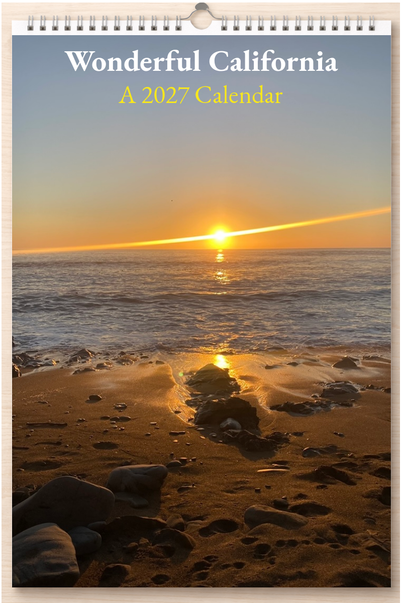 Wonderful California: A 2027 Calendar