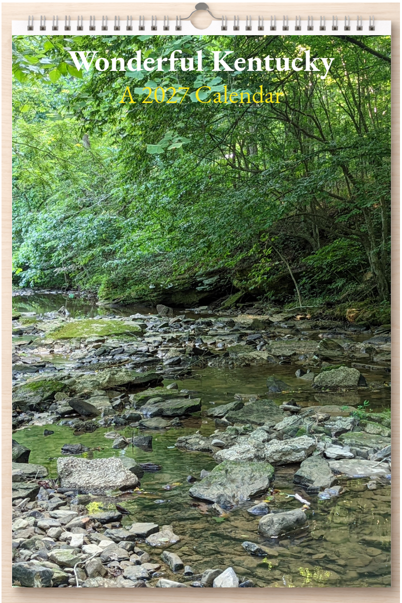 Wonderful Kentucky: A 2027 Calendar