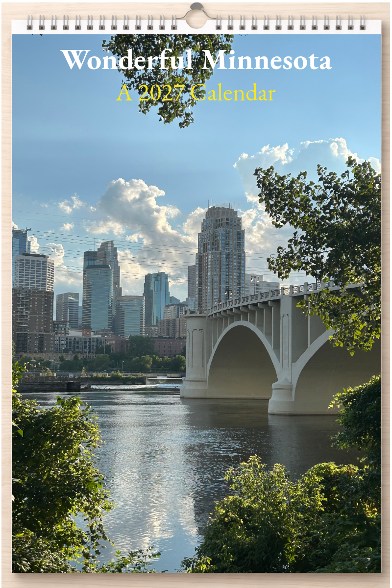 Wonderful Minnesota: A 2027 Calendar