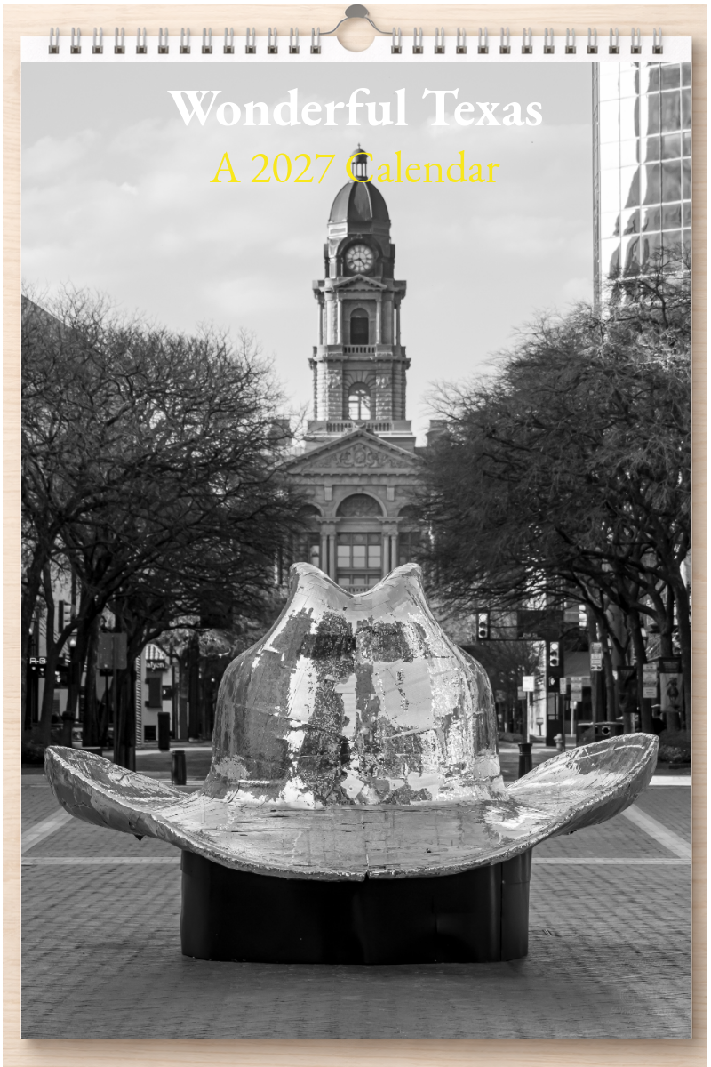 Wonderful Texas: A 2027 Calendar