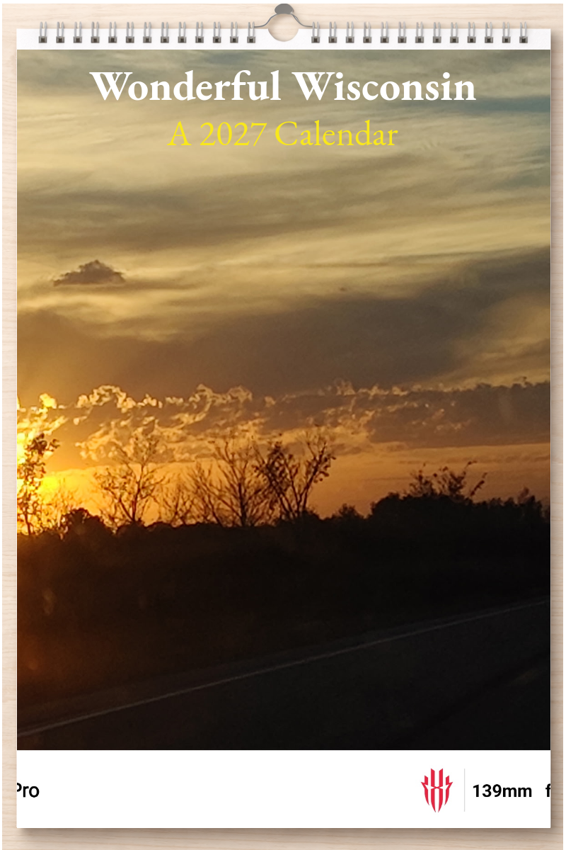 Wonderful Wisconsin: A 2027 Calendar