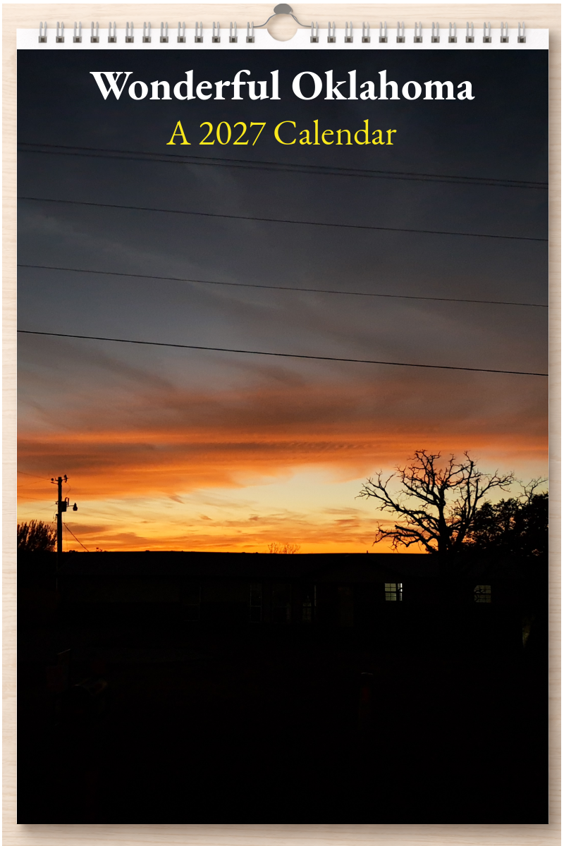Wonderful Oklahoma: A 2027 Calendar