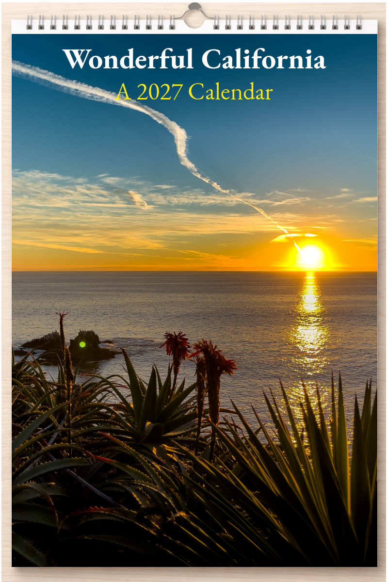 Wonderful California: A 2027 Calendar