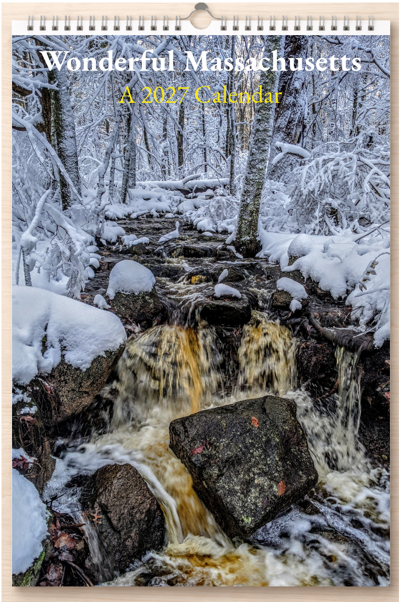 Wonderful Massachusetts: A 2027 Calendar