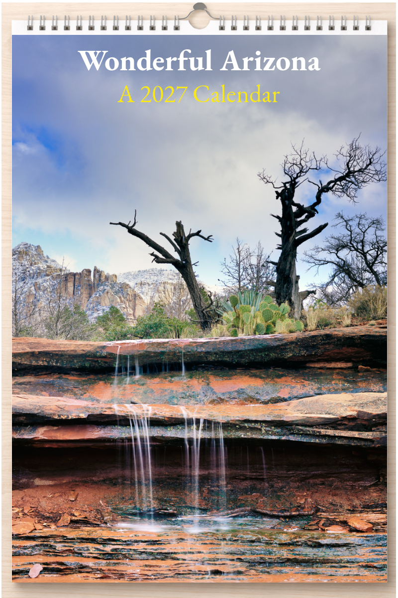 Wonderful Arizona: A 2027 Calendar