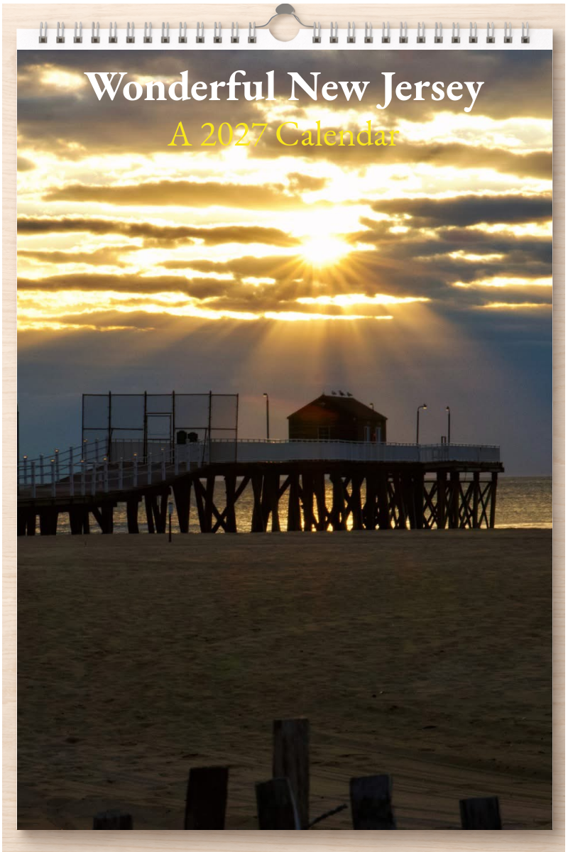Wonderful New Jersey: A 2027 Calendar