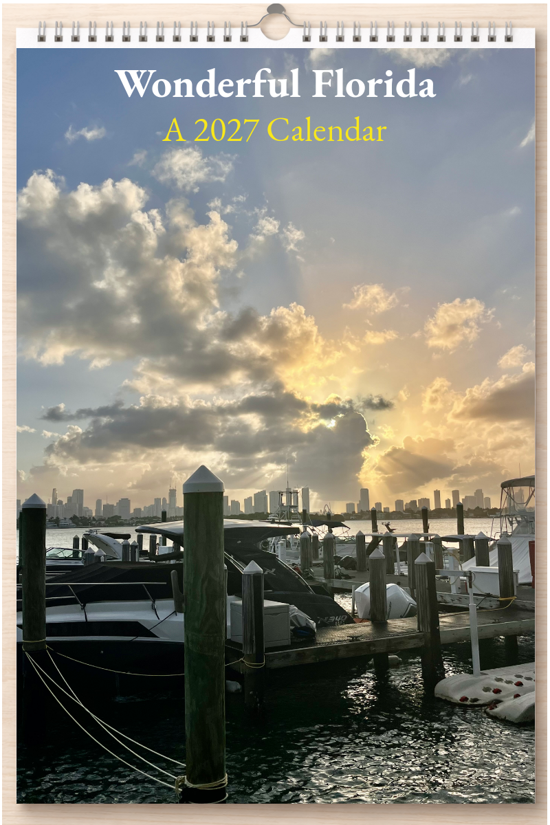 Wonderful Florida: A 2027 Calendar