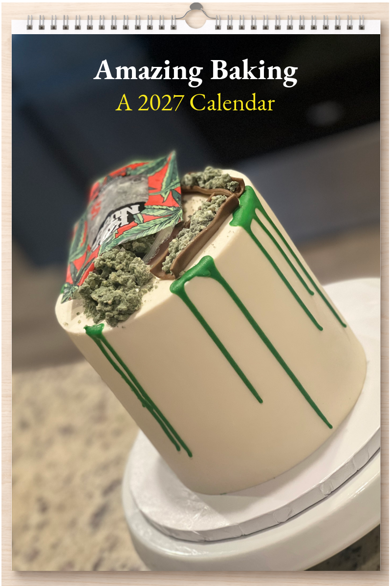 Amazing Baking: A 2027 Calendar