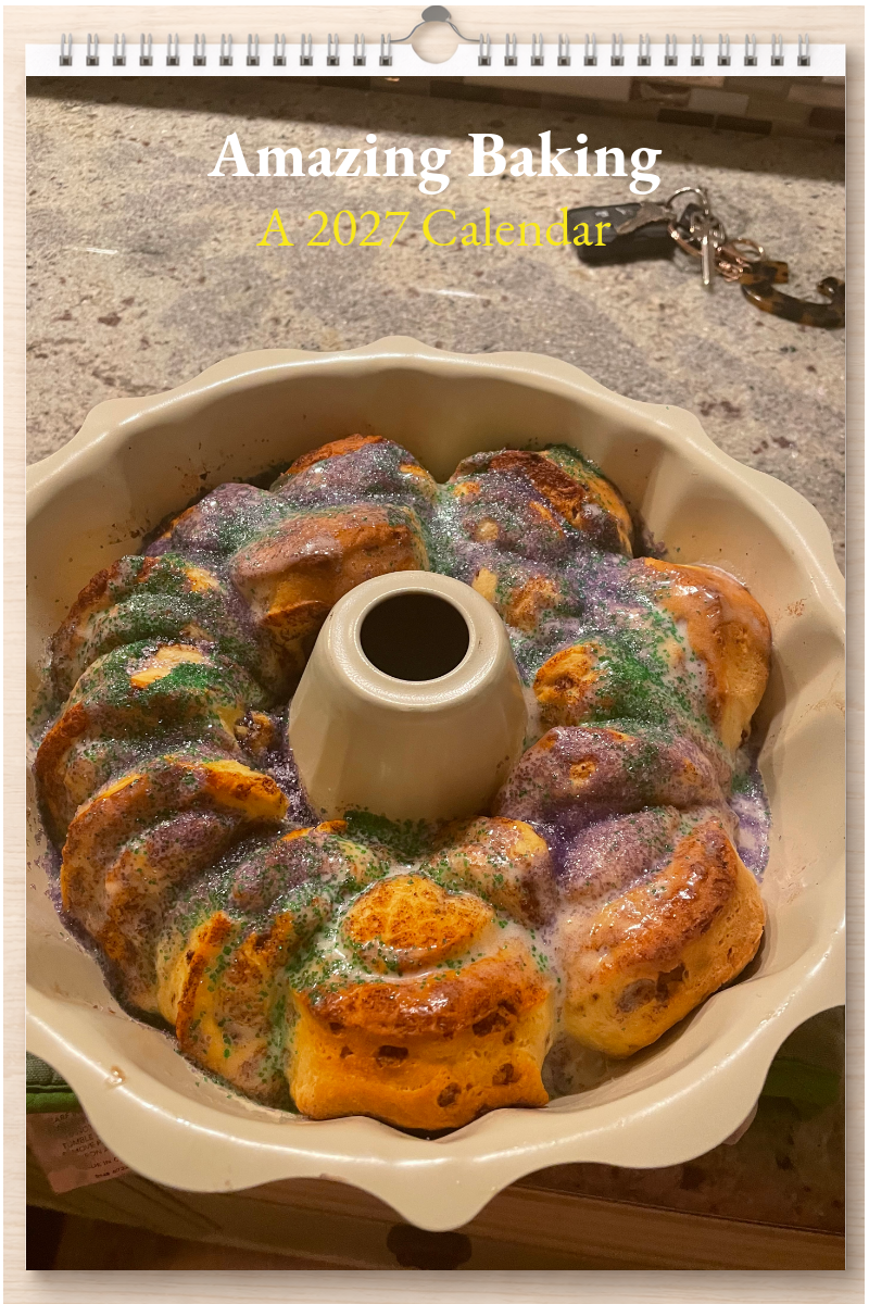Amazing Baking: A 2027 Calendar