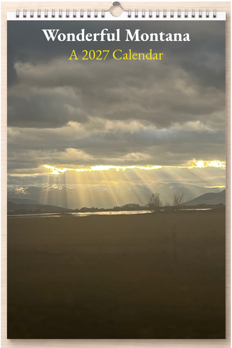 Wonderful Montana: A 2027 Calendar