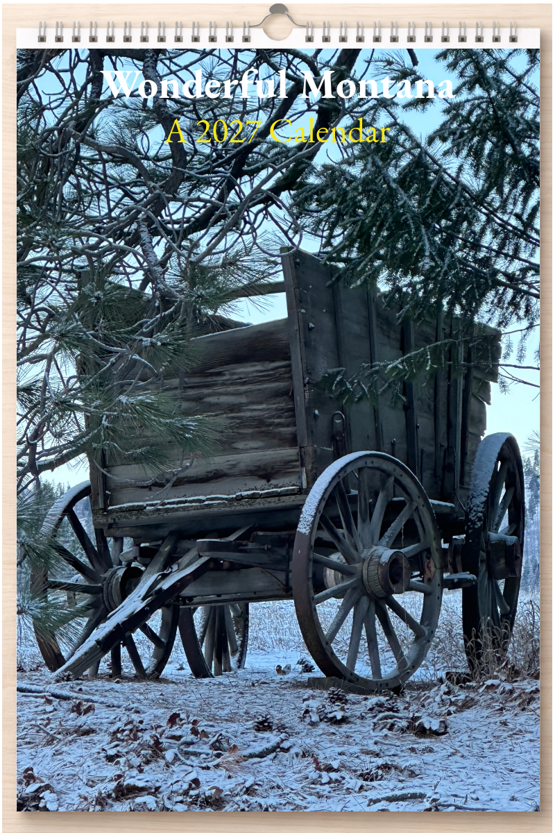 Wonderful Montana: A 2027 Calendar