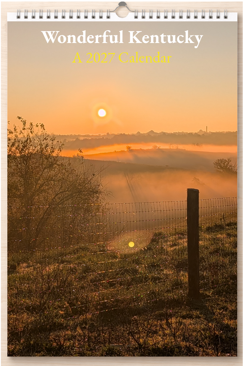 Wonderful Kentucky: A 2027 Calendar