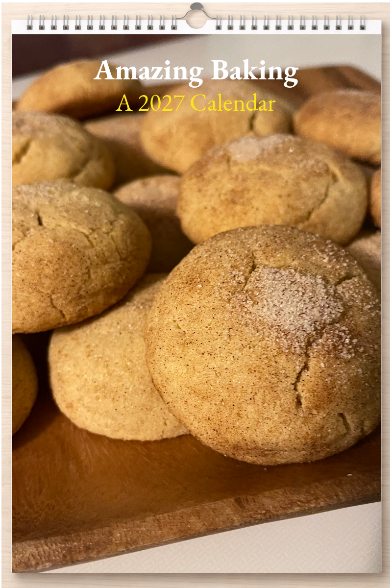 Amazing Baking: A 2027 Calendar