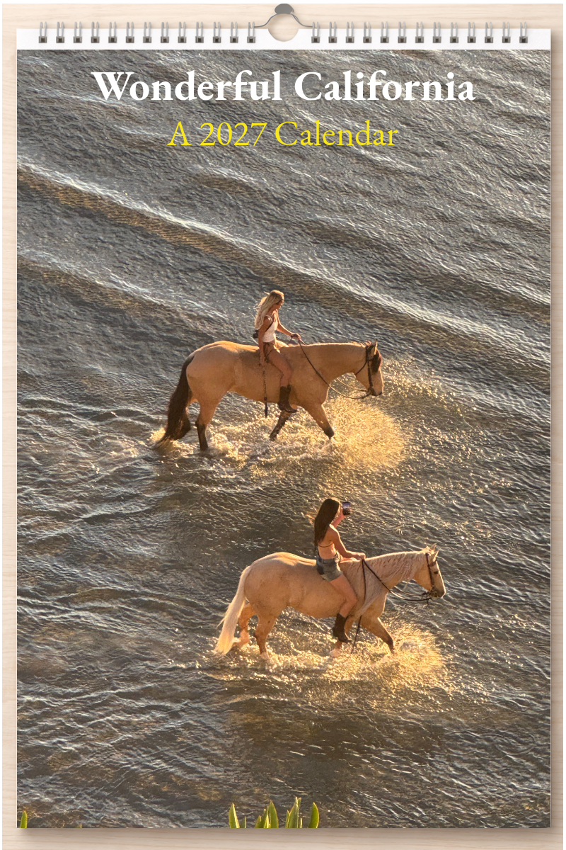 Wonderful California: A 2027 Calendar