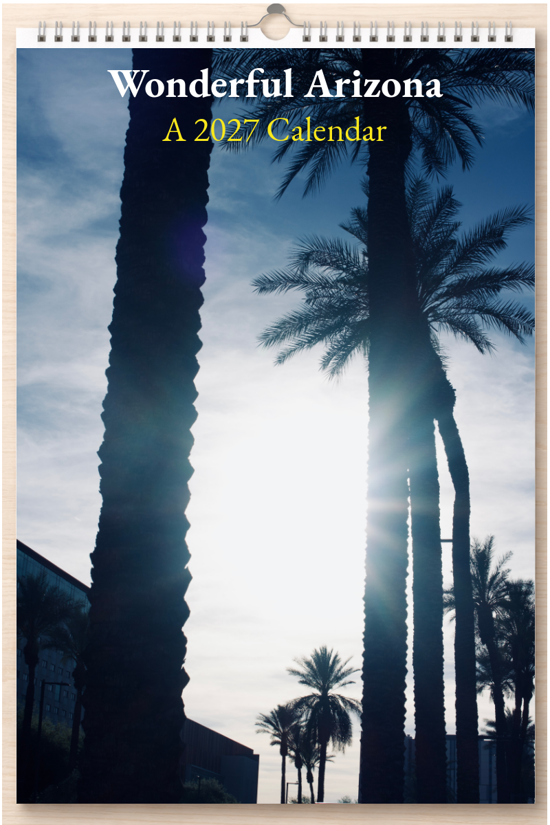 Wonderful Arizona: A 2027 Calendar