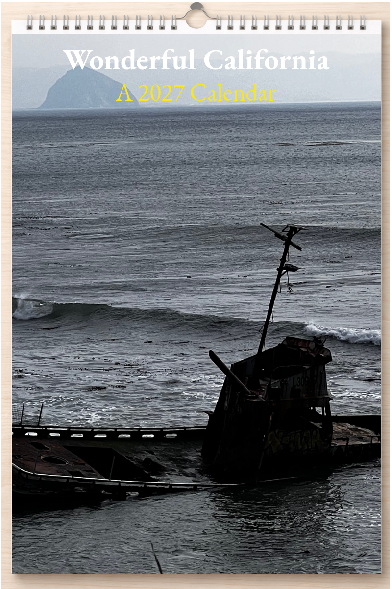 Wonderful California: A 2027 Calendar