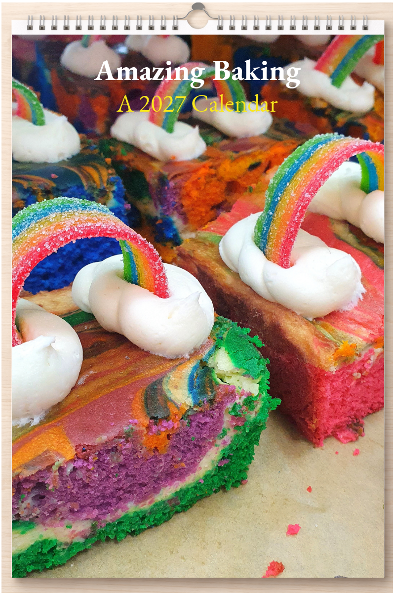 Amazing Baking: A 2027 Calendar