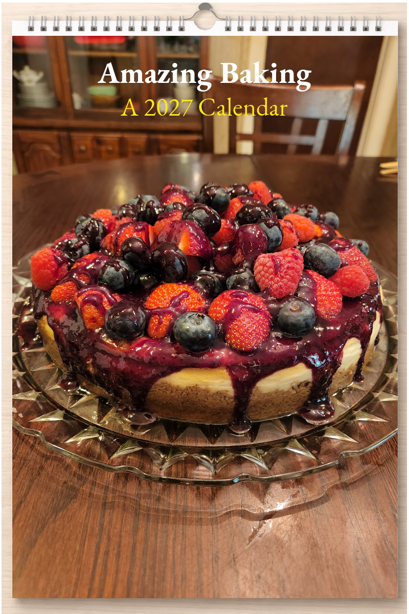 Amazing Baking: A 2027 Calendar