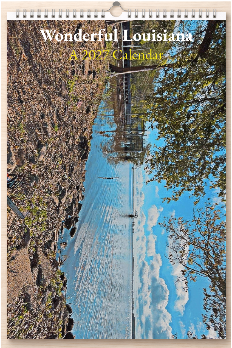 Wonderful Louisiana: A 2027 Calendar