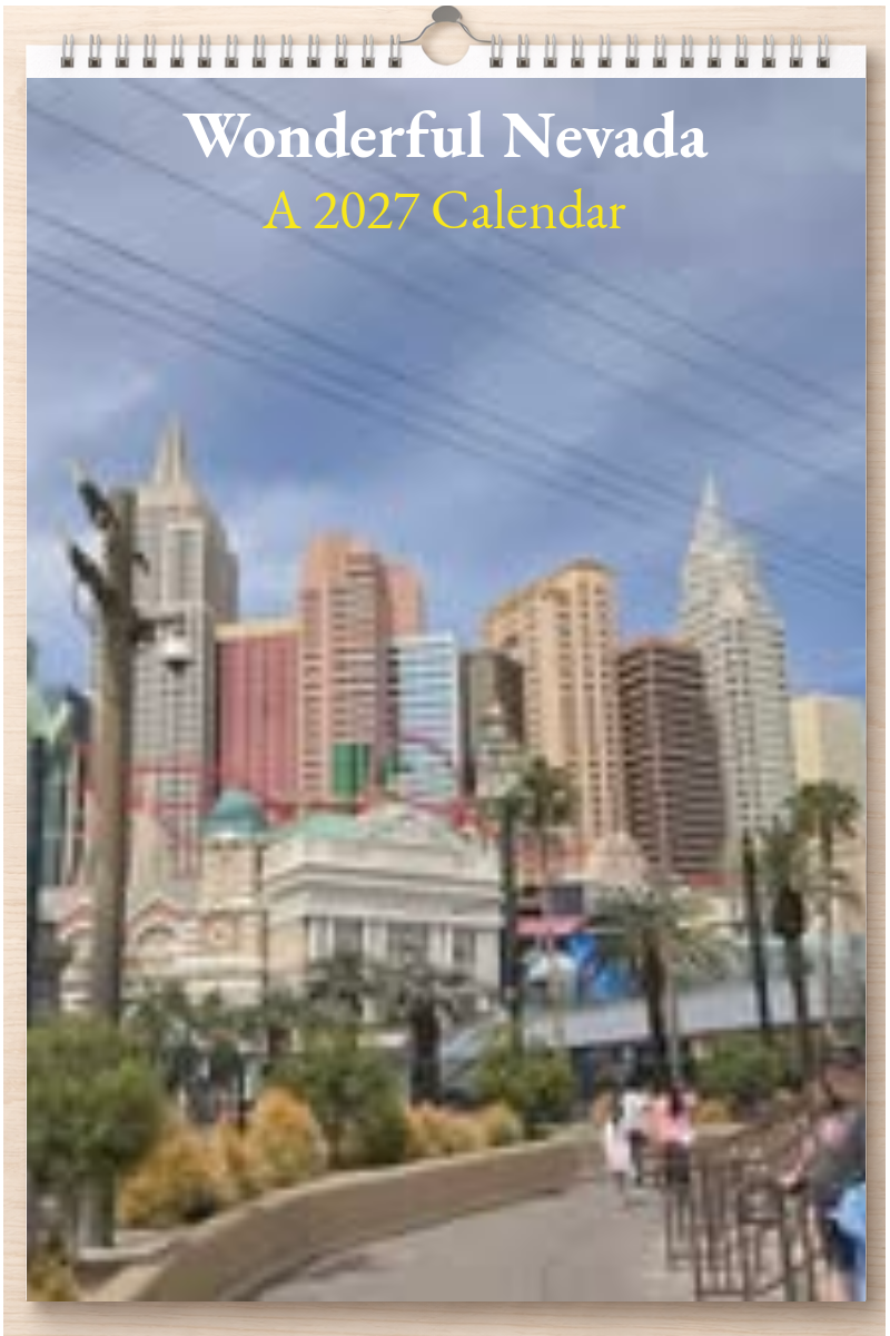 Wonderful Nevada: A 2027 Calendar