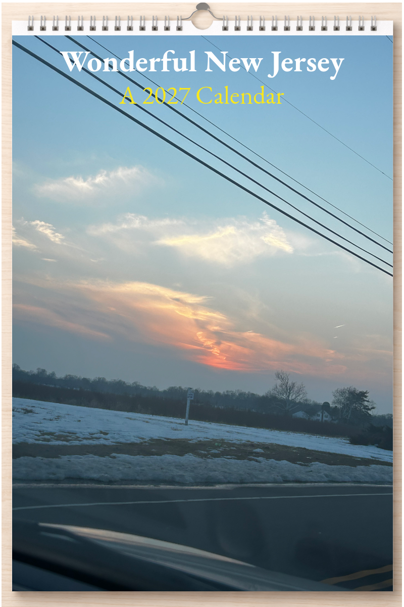 Wonderful New Jersey: A 2027 Calendar
