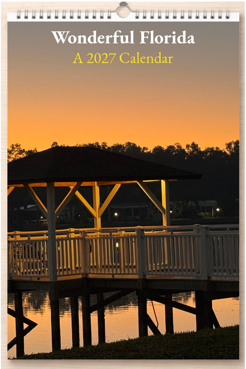 Wonderful Florida: A 2027 Calendar