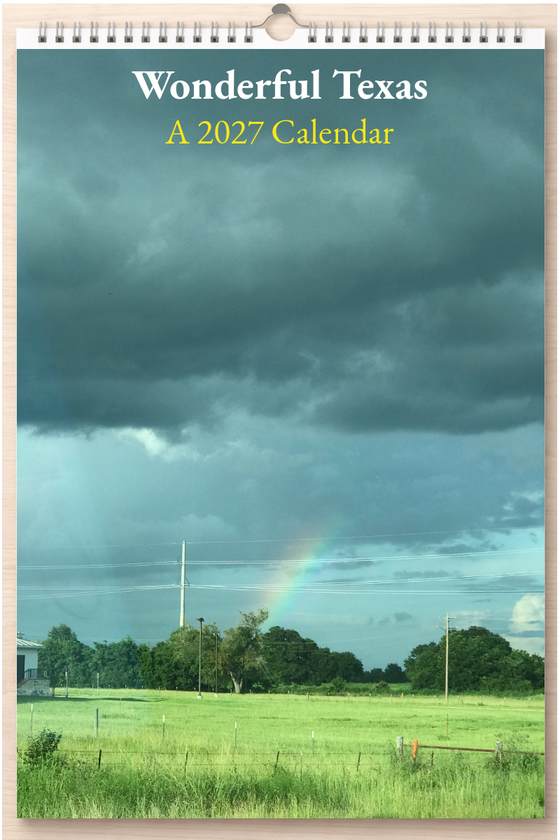 Wonderful Texas: A 2027 Calendar