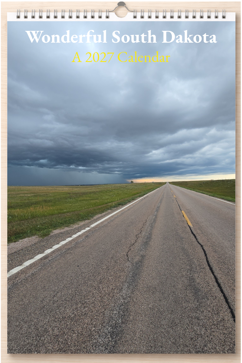 Wonderful South Dakota: A 2027 Calendar