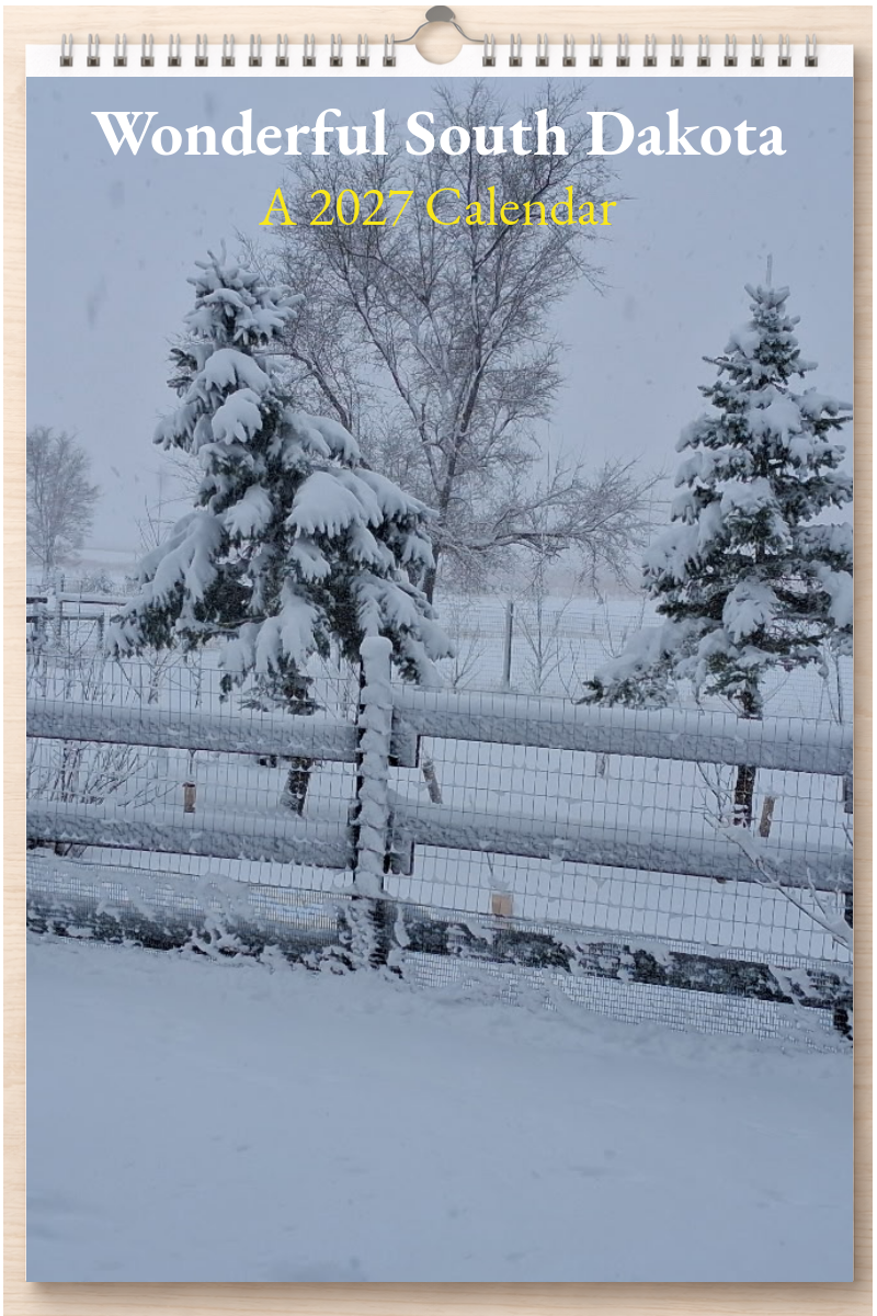 Wonderful South Dakota: A 2027 Calendar