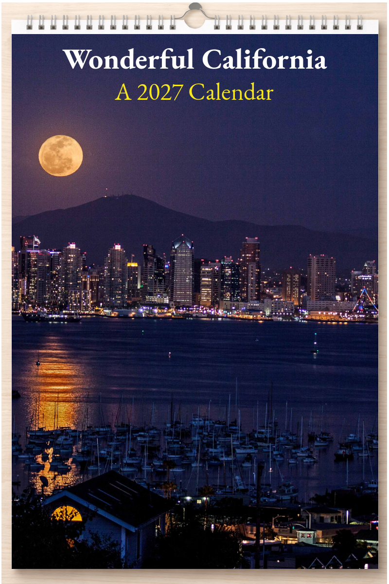 Wonderful California: A 2027 Calendar